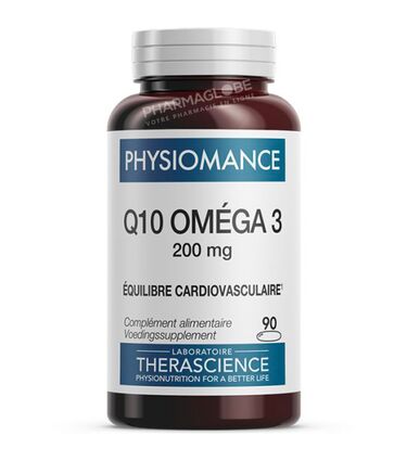 PHYSIOMANCE-Q10-OMEGA-3-200-MG-90-CAPSULES-therascience-circulation-coeur-equilibre-cardiovasculaire-pharmaglobe.lu
