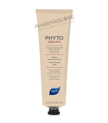 PHYTOSPECIFIC-MASQUE-HYDRATANT-RICHE-150-ML-cheveux-boucles-frises-crepus-pharmaglobe.lu