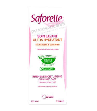 Saforelle Soin Lavant Ultra Hydratant 250 ml Iprad