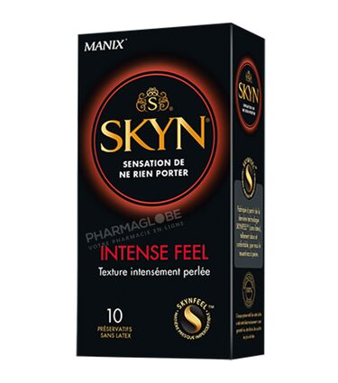 MANIX-SKYN-INTENSE-FEEL-boite-de-10-texture-perlee-pharmaglobe.lu