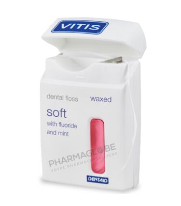 VITIS-FLOSS-ROSE-WAXED-EXPAND-Fluor-Menthe-50-M-dentaid-ref-1650-nettoyage-espaces-interdentaires-minuscules-pharmaglobe.lu