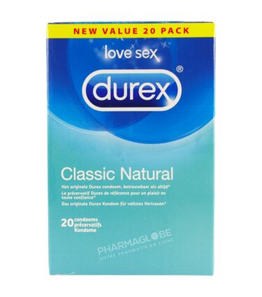 DUREX-CLASSIC-NATURAL-20-PRESERVATIFS-pharmaglobe.lu