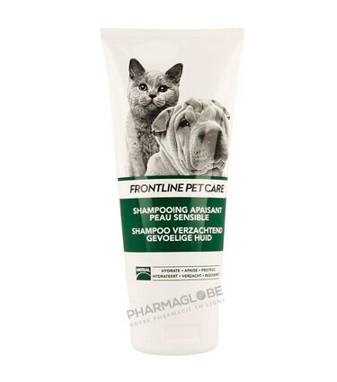 FRONTLINE-PETCARE-SHAMPOOING-APAISANT-PEAU-SECHE-200-ML-pharmaglobe.lu