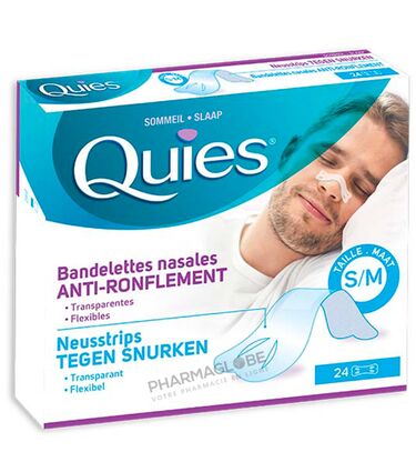 QUIES-ANTI-RONFLEMENT-24-BANDELETTES-NASALES-PETITE-taille-pharmaglobe.lu