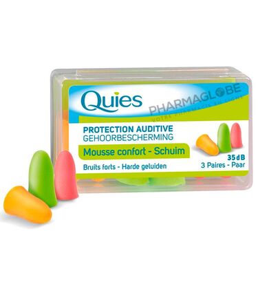 QUIES-MOUSSE-COULEUR-FLUO-3-paires-protection-auditive-mousse-confort-bruits-forts-pharmaglobe.lu