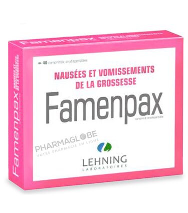 FAMENPAX-40-COMPRIMES-ORODISPERSIBLES-nausees-vomissements-femme-enceinte-grossesse-pharmaglobe.lu