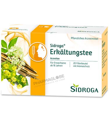 SIDROGA-ERKAELTUNGSTEE-N-20-SACHETS-the-tisane-contre-les-refroidissements-fleur-sureau-ecorce-saule-fleur-tilleul-pharmaglobe.lu