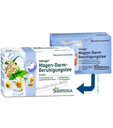 SIDROGA-MAGEN-DARM-BERUHIGUNGSTEE-20-SACHETS-the-medicinal-calmant-gastro-intestinal-camomille-achilee-milleeuilles-menthe-poivree-changement-pack-pharmaglobe.lu