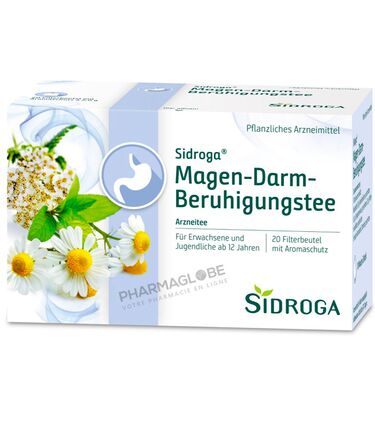 SIDROGA-MAGEN-DARM-BERUHIGUNGSTEE-20-SACHETS-the-medicinal-calmant-gastro-intestinal-camomille-achilee-milleeuilles-menthe-poivree-pharmaglobe.lu