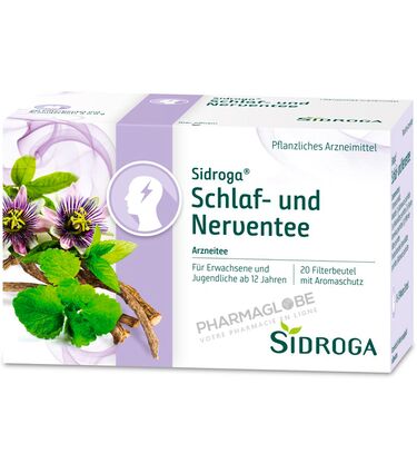 SIDROGA-SCHLAF-UND-NERVENTE-N-20-SACHETS-the-tisane-medicinal-sommeil-nervosite-apaise-calme-valerine-passiflore-melisse-menthe-poivree-pharmaglobe.lu