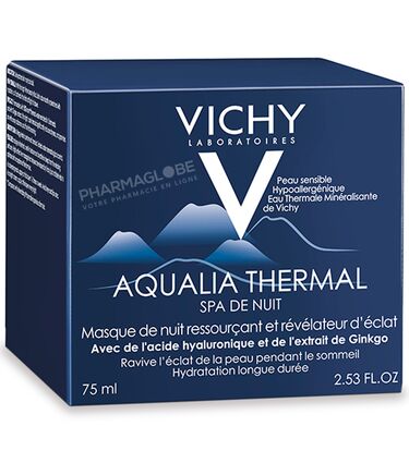 VICHY-AQUALIA-THERMAL-SPA-CREME-NUIT-75-ML-masque-ressourcant-eclat-hydratation-longue-duree-boite-pharmaglobe.lu