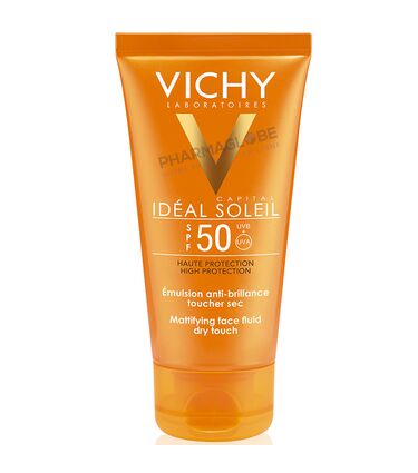 VICHY-CAPITAL-SOLAIRE-EMULSION-DRYTOUCH-SPF-50-50-ML-tube-pharmaglobe.lu