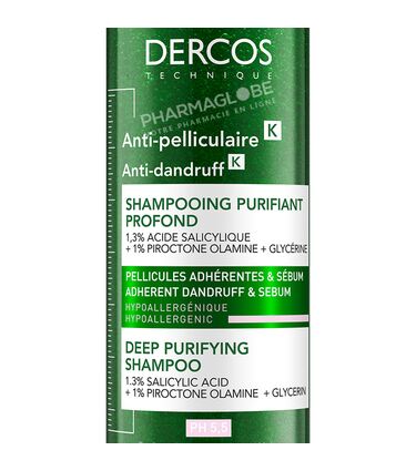 VICHY-DERCOS-SHAMPOOING-ANTIPELLICULAIRE-K-250-ML-purifiant-profond-pellicules-adherentes-pharmaglobe.lu