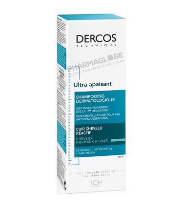 VICHY-DERCOS-SHAMPOOING-DERMO-APAISANT-CHEVEUX-GRAS-200-ML-shampooing-ultra-apaisant-cuir-chevelu-reactif-cheveux-normaux-a-gras-pharmaglobe.lu