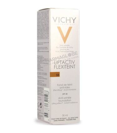 VICHY-LIFTACTIV-FLEXILIFTEINT-FOND-DE-TEINT-N-55-HALE-30ML-anti-rides-protection-solaire-SPF25-pharmaglobe.lu