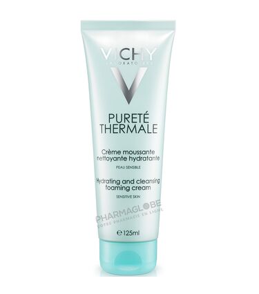 VICHY-PURETE-THERMALE-CREME-MOUSSANTE-125-ML-nettoie-hydrate-pharmaglobe.lu