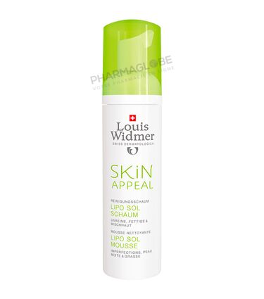 WIDMER-SKIN-APPEAL-LIPOSOL-MOUSSE-150-ML-nettoyant-peaux-mixtes-grasses-pharmaglobe.lu