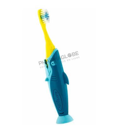 ELGYDIUM-BROSSE-A-DENTS-KIDS-SHARK-enfant-forme-requin-etui-pharmaglobe.lu