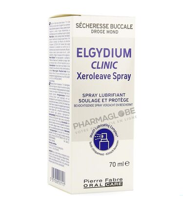 ELGYDIUM-CLINIC-XEROLEAVE-SPRAY-70-ML-spray-lubrifiant-soulager-bouche-seche-pharmaglobe.lu