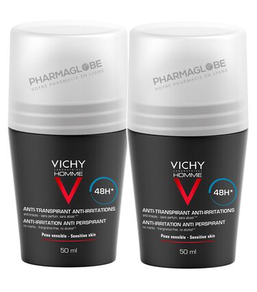 VICHY-HOMME-DEODORANT-48-H-BILLE-ANTI-IRRITATIONS-DUO-2-EME-A-50-pour-cent-anti-transpirant-anti-irritations-pharmaglobe.lu