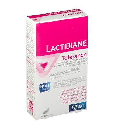 LACTIBIANE-TOLERANCE-45-CAPSULES-Pileje-complement-alimentaire-souches-microbiotiques-pharmaglobe.lu