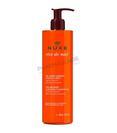 NUXE-REVE-DE-MIEL-GEL-NETTOYANT-SURGRAS-400-ML-visage-et-corps-pharmaglobe.lu