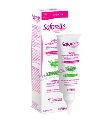SAFORELLE-CREME-APAISANTE-100-ML-apaise-immediatement-irritations-vaginales-pharmaglobe.lu