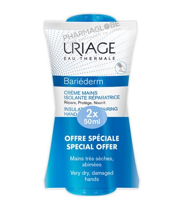 URIAGE-BARIEDERM-CREME-MAINS-50-ML-2-tubes-PROMO-mains-tres-seches-abimees-pharmaglobe.lu