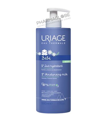 URIAGE-BEBE-1-ER-LAIT-HYDRATANT-500-ML-NF-visage-corps-pharmaglobe.lu