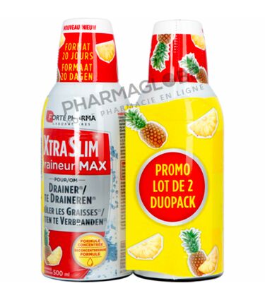 XTRA-SLIM-DRAINEUR-MAX-LOT-DE-2-flacons-500-ML-forte-pharma-minceur-drainer-bruler-graisses-pharmaglobe.lu
