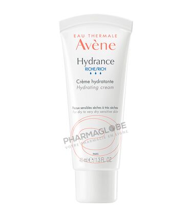 AVENE-HYDRANCE-RICHE-CREME-40-ML-hydratation-creme-hydratante-riche-hydrater-peau-sensible-seche-tres-seche-pharmaglobe.lu