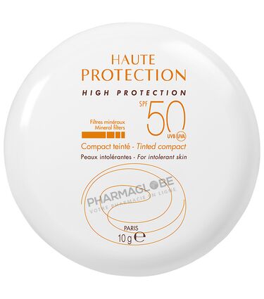 AVENE-SOLAIRE-COMPACT-TEINTE-SPF-50-DORE-10-G-haute-protection-solaire-teintee-visage-compact-visage-pharmaglobe.lu