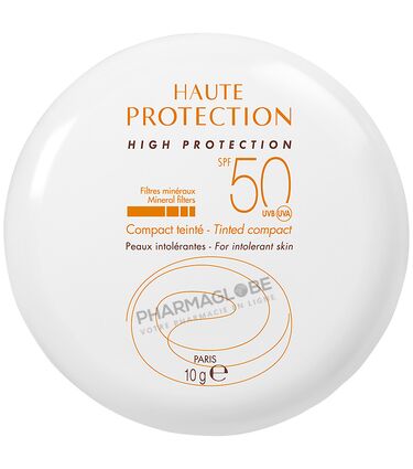 AVENE-SOLAIRE-COMPACT-TEINTE-SPF-50-SABLE-10g-haute-protection-solaire-teintee-visage-compact-protege-et-maquille-pharmaglobe.lu