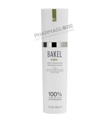 BAKEL-EVEN-30-ML-serum-renovateur-anti-age-anti-imperfections-anti-taches-acide malique-et-salicylique-pharmaglobe.lu