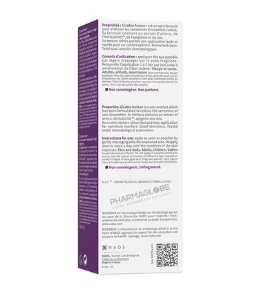 BIODERMA-CICABIO-ARNICA-plus-CREME-40-ML-reduire-inconfort-boite-verso-pharmaglobe.lu