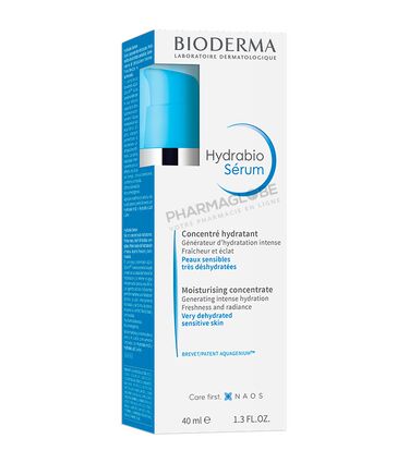 BIODERMA-HYDRABIO-SERUM-CONCENTRE-HYDRATANT-40-ML-hydrater-intesement-fraicheur-eclat-peau-sensible-tres-deshydratee-boite-pharmaglobe.lu