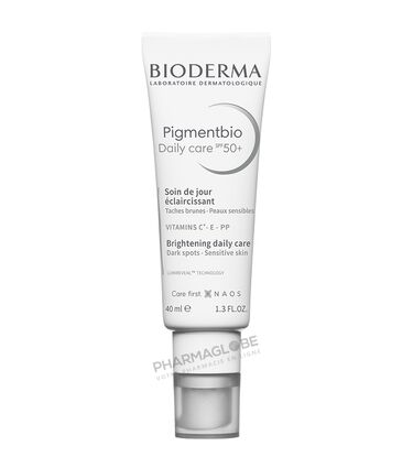 BIODERMA-PIGMENTBIO-DAILY-CARE-SPF-50-plus-40-ML-soin-de-jour-eclaircissant-anti-taches-brunes-peau-sensible-pharmaglobe.lu
