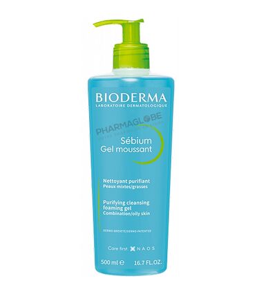 BIODERMA-SEBIUM-GEL-MOUSSANT-500-ML-nettoyant-purifiant-peau-mixte-grasse-pharmaglobe.lu
