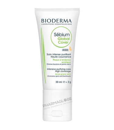 BIODERMA-SEBIUM-GLOBAL-COVER-30-ML-soin-intense-purifoant-haute-couvrance-peaux-a-tendance-acneique-eliminer-boutons-points-noirs-pharmaglobe.lu
