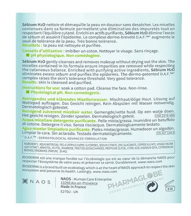 BIODERMA-SEBIUM-H20-SOLUTION- MICELLAIRE-500-ML-eau-demaquillante-nettoyante-purifiante-peaux-mixtes-grasses-verso-pharmaglobe.lu