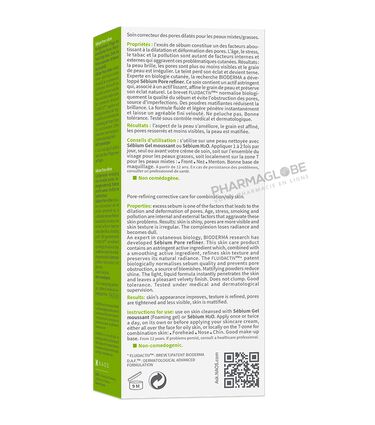 BIODERMA-SEBIUM-PORE-REFINER-CREME-30-ML-soin-correcteur-pores-dilates-resserrer-pores-affiner-grain,-peau-peau-mixte-grasse-boite-verso-pharmaglobe.lu
