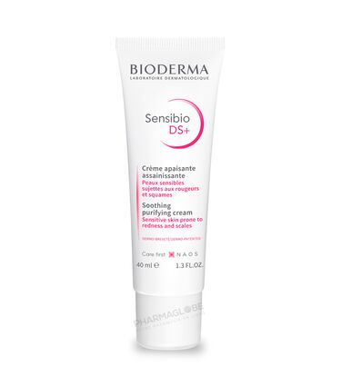 BIODERMA-SENSIBIO-DS-plus-CREME-40-ML-creme-apaisante-peau-sensible-rougeurs-avec-squames-pharmaglobe.lu