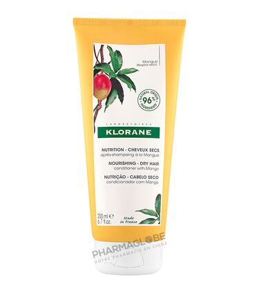 KLORANE-APRES-SHAMPOOING-MANGUE-200-ML-nutrition-des-cheveux-secs-pharmaglobe.lu
