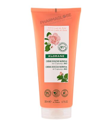 KLORANE-CREME-DOUCHE-LAIT-DE-ROSE-200-ML-pharmaglobe.lu