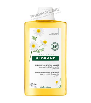 KLORANE-SHAMPOOING-CAMOMILLE-400-ML-cheveux-blonds-des-3-ans-pharmaglobe.lu