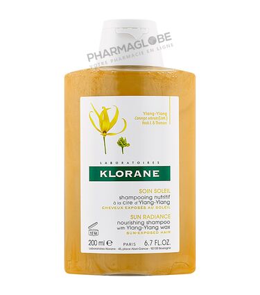 KLORANE-YLANG-YLANG-SHAMPOOING-200-ML-nutritif-cheveux-exposes-au-soleil-pharmaglobe.lu