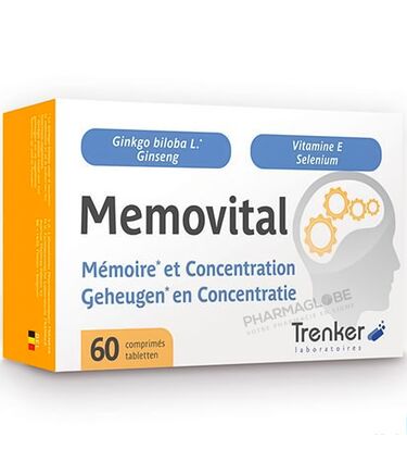 MEMOVITAL-60-Comprimes-Trenker-complement-alimentaire-memoire-concentration-pharmaglobe.lu