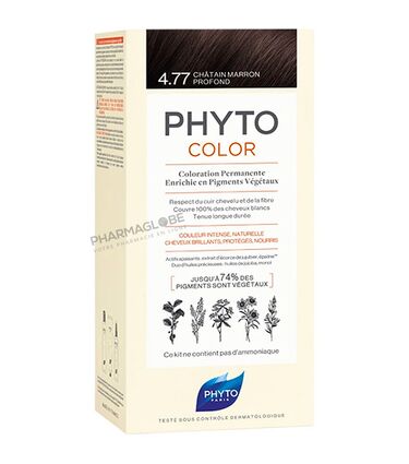 PHYTOCOLOR-4.77-CHATAIN-MARRON-PROFOND-KIT-NF-phyto-coloration-permanente-pour-cheveux-sans-ammoniaque-pharmaglobe.lu