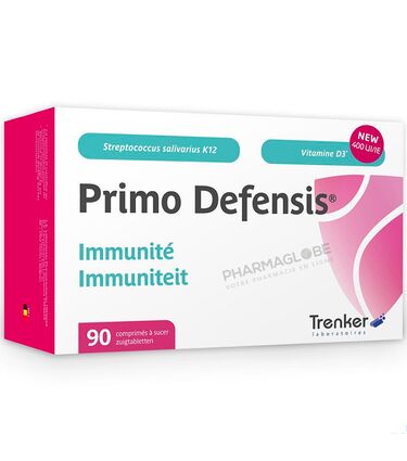 PRIMO-DEFENSIS-90-comprimes-A-SUCER-Trenker-complement-alimentaire-immunite-pharmaglobe.lu