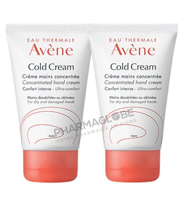 AVENE-COLDCREAM-CREME-MAINS-2-tubes-50ML-2-EME-a-moins-50-pourcent-promo-mains-abimees-pharmaglobe.lu